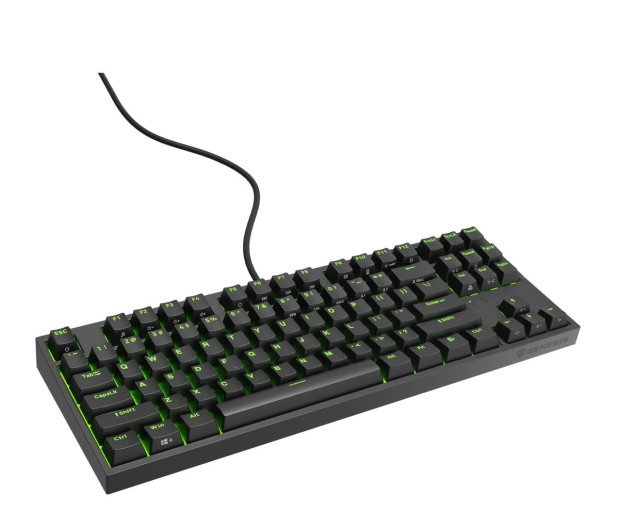 Genesis Thor 404 TKL Gateron Yellow PRO czarna - 1189677 - zdjęcie 2